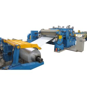 China Automatic Steel Slitting Machine 1600mm Max Width PLC Controlled factory