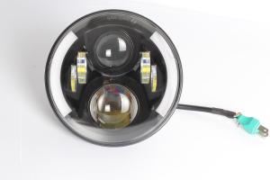 China 7 Inch 80w Jeep Wrangler Headlights 1600LM * 2 Low Beam 3150 LM * 2 High Beam factory