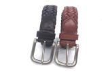 OEM Pin Buckle 130cm Genuine Braided Leather Belts