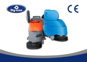 China Stable Structure Stone Floor Cleaner Machine , Battery Powered Shop Floor Cleaning Machine factory