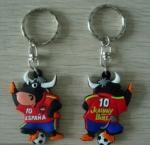 Wholesale 2D Rubber PVC Mini Air Max Jordan Basketball Shoes Sneaker Keychain