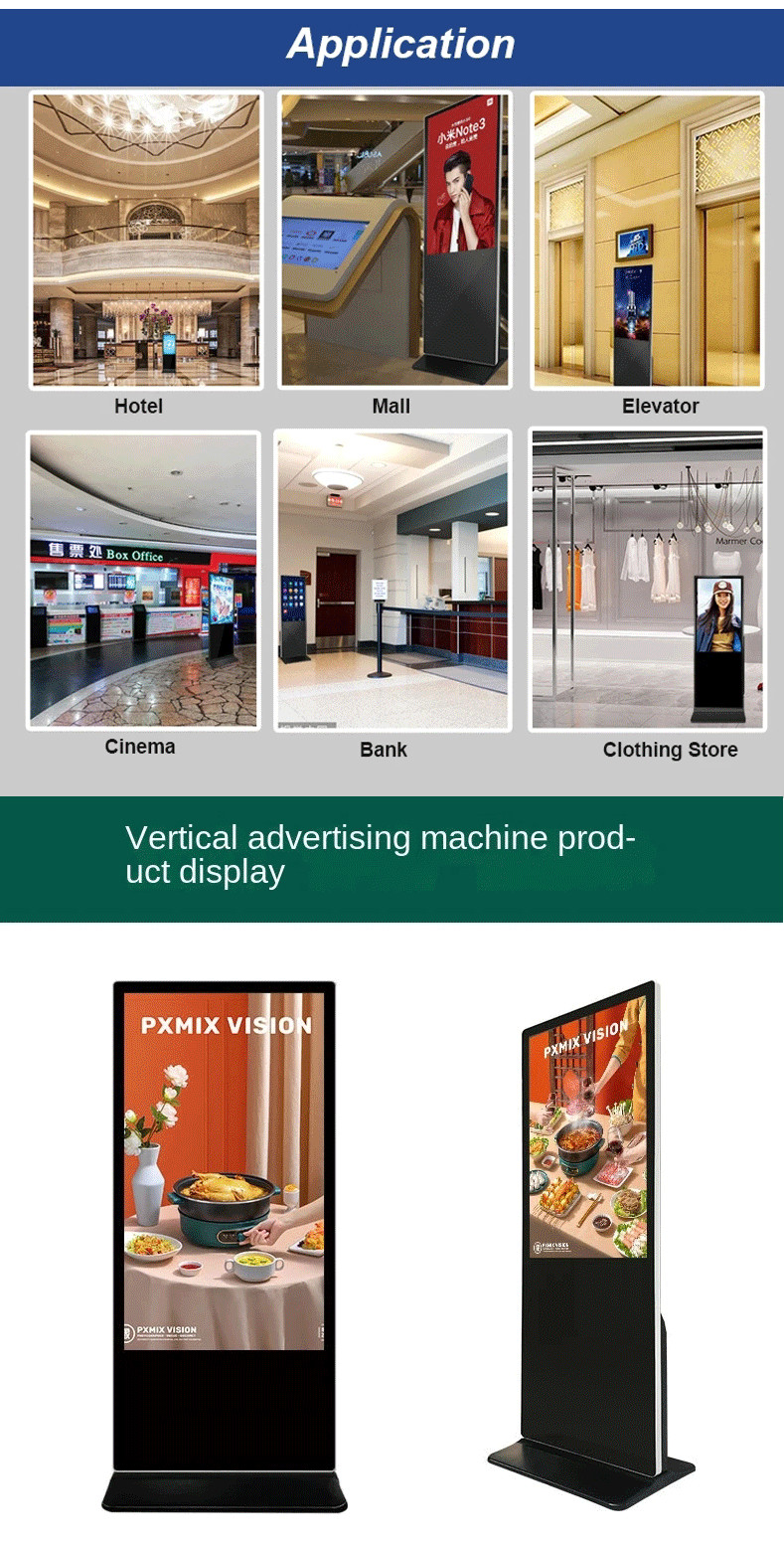 DDR3 1GB 2GB Advertising Digital Signage WiFi Ethernet 1920 X 1080