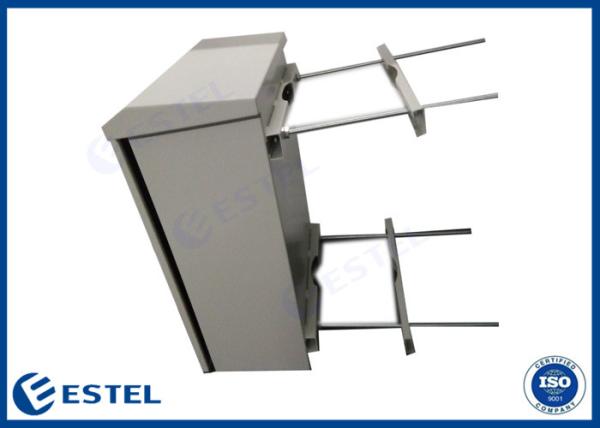Small DC48V LED Outdoor Telecom Enclosure Anticorrosion Single Wall Structure