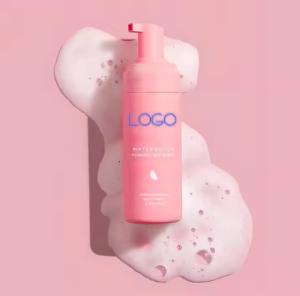 China Private Label Organic Natural Anti Acid Cleansing Korean Watermelon Glycerin Face Wash Facial Foam Cleanser factory
