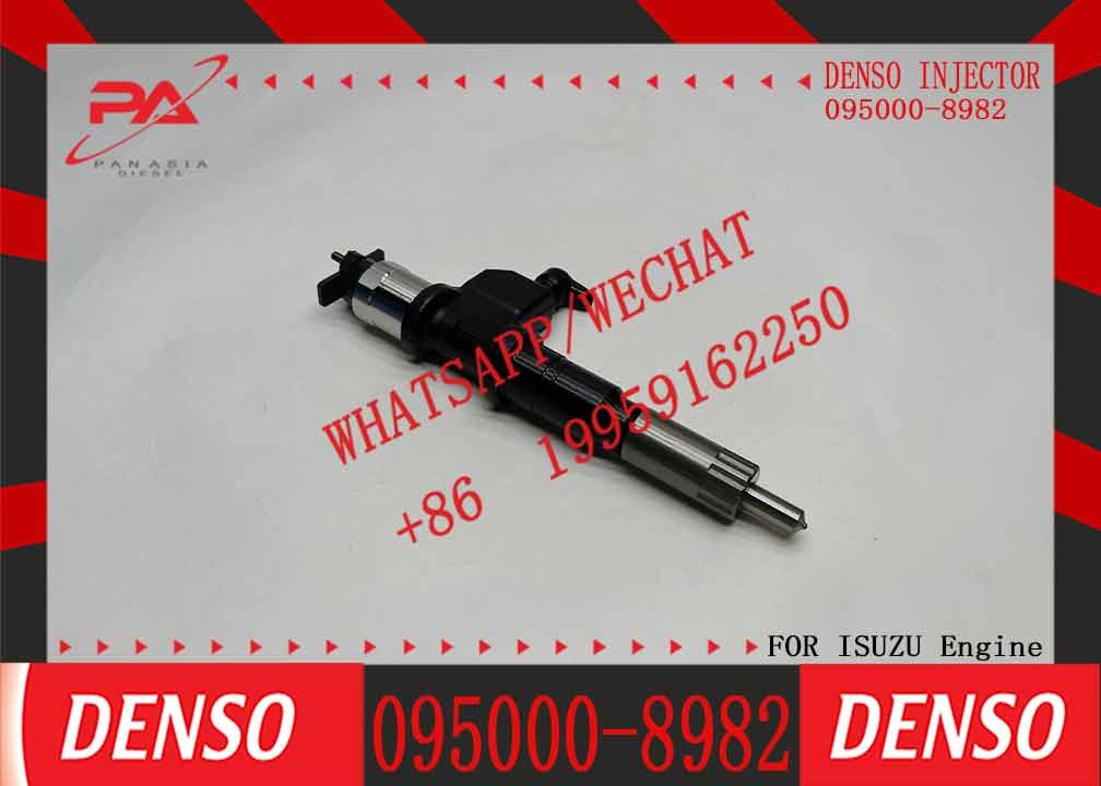 Hot sale fuel injector 095000-8980 095000-8981 095000-8982 8-98167556-2 for ISUZU 6WG1 Engine