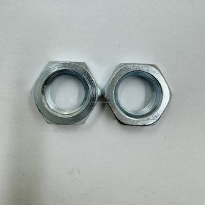 7/16-20 Hex Jam Nut Thin Nut Stainless Steel Hexagon Natural Finish for Wide