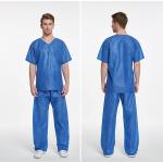 Sterilized medical disposable non woven sms dental hospital surgery coat