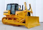 Semi Rigid Suspended Crawler Bulldozer , Power Shift Road Construction Mining