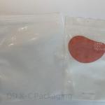 Non Woven Zipper Small Black Pants Booty Pants Ziplock Bag Towel Underwear