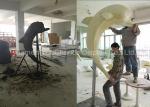 OEM / ODM Decorative Dolphin Sculpture , Life Size Outdoor Statues Weatherproof