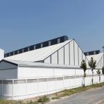 Steel Frame Prefabricated Steel Structures With Bolt Connection And Aluminum
