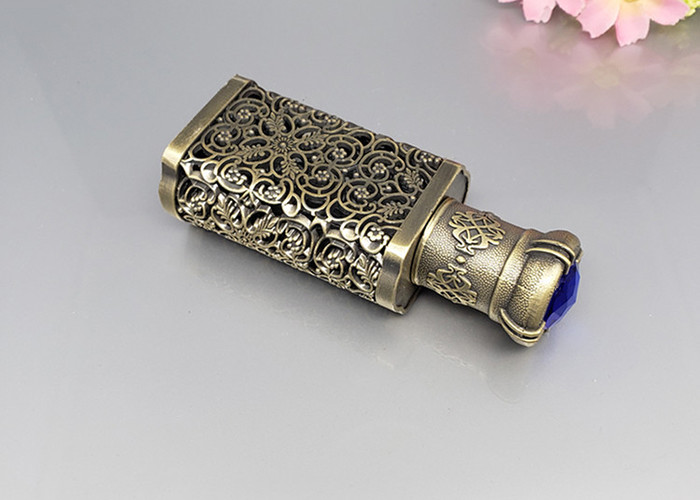 10ml Capacity Fancy Empty Cosmetic Glass Bottles With Dropper Cap For Essential Oil