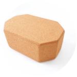 215 X 140 X 85mm Octagonal Yoga Cork Block Bricks Yoga Auxiliary Equipment