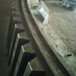 ZG35 Surface Hardening Wheel Grith Gear Ring Forging & Casting