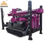 Crawler Well Drilling Equipment Hydraulic Borehole 76KW Diesel Water Well