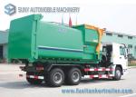 15m3 Tipping Bucket Type 6x4 Hook Lift Garbage Truck 7.5kw 380V / 50Hz