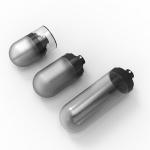 OEM/ODM 15ML 30ML 50ML ABS Headstand Airless Bottle Macaron Vacuum Lotion