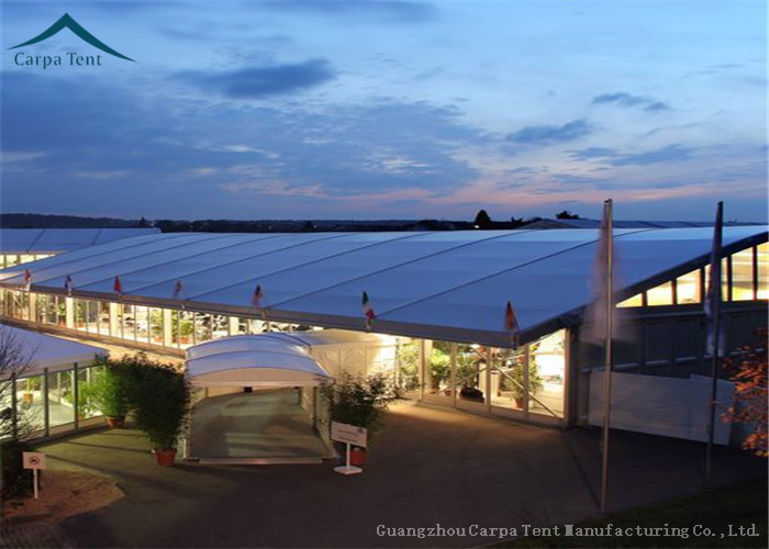 Wind Resistant Large Dome Tent For Commercial Activities White