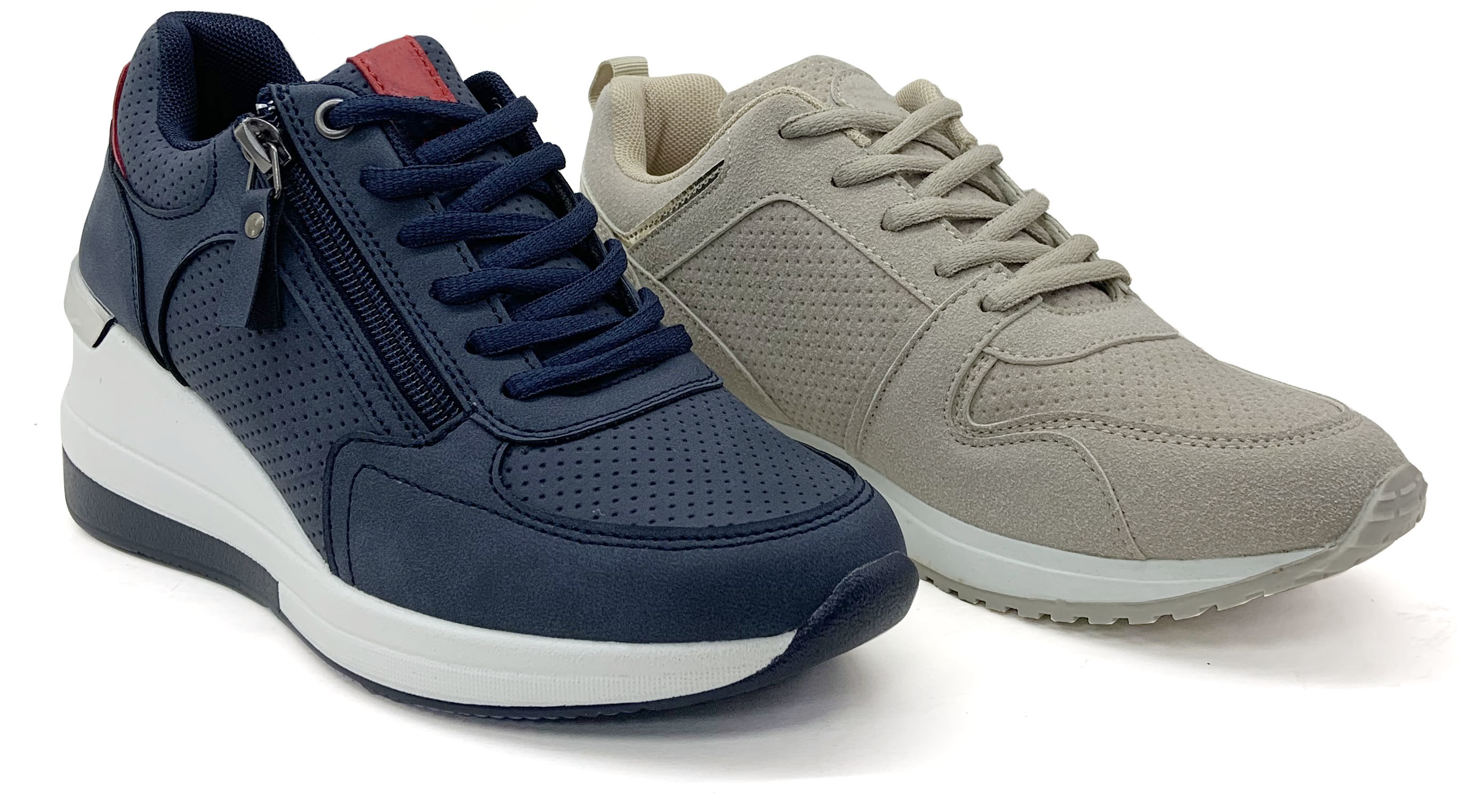 Comfortable Womens Running Shoes With Flat Heel And Rubber Sole