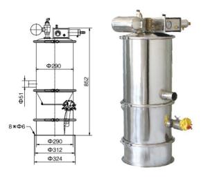 China Pneumatic Vacuum Conveyor Pouch Packaging Line Powder Or Granule 1500Kg Hour factory