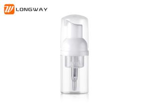 China Transparent Foam Use Small Cosmetic PETG Bottle For Shampoo Shaving Bubble factory