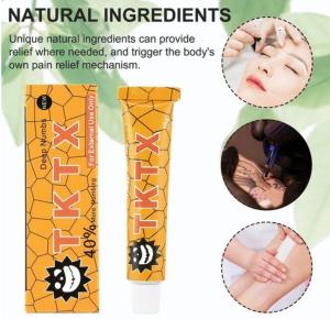 China Gold TKTX40% Piercing Numb Cream 10gsm Painless Tattoo Numbing Cream factory