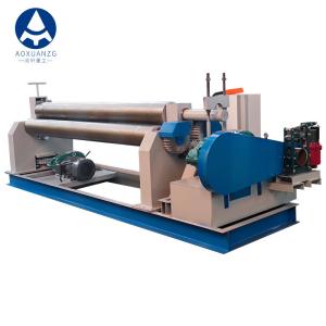 China Full Automatic Eletric Three Roller Bending Machine Metal Plate 10x2500mm factory