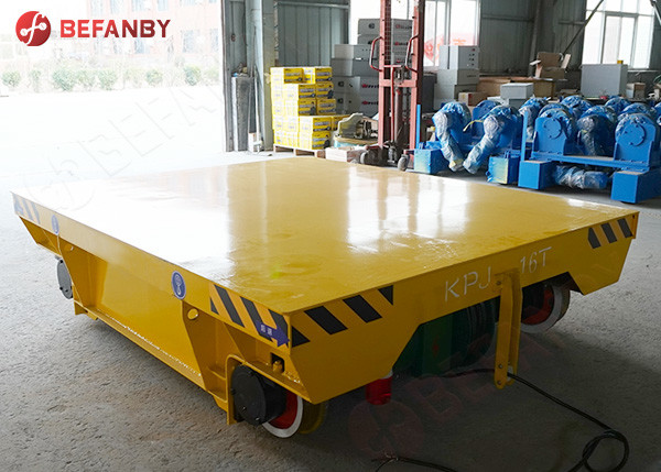 Billet Factory Flatbed Electric 2 Tonne Transfer Trolley