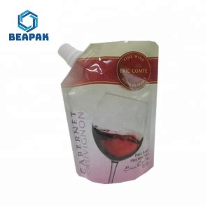 China Laminated Liquid Jelly Drink Juice Custom Spout Pouches on sale