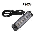 6LED Car Side Marker Lights Trucks Strobe Lamp LED Flasher Warning Lights