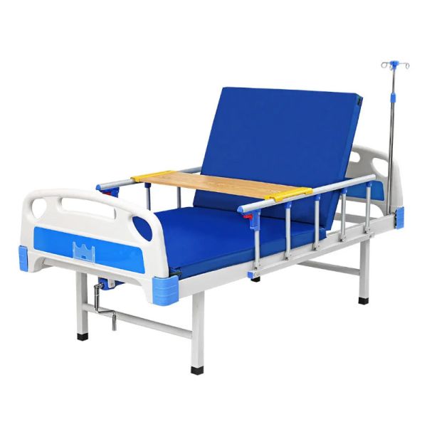 China Home Care Hospital Bed with Manual Cranks Manufactured by Professional Furniture factory