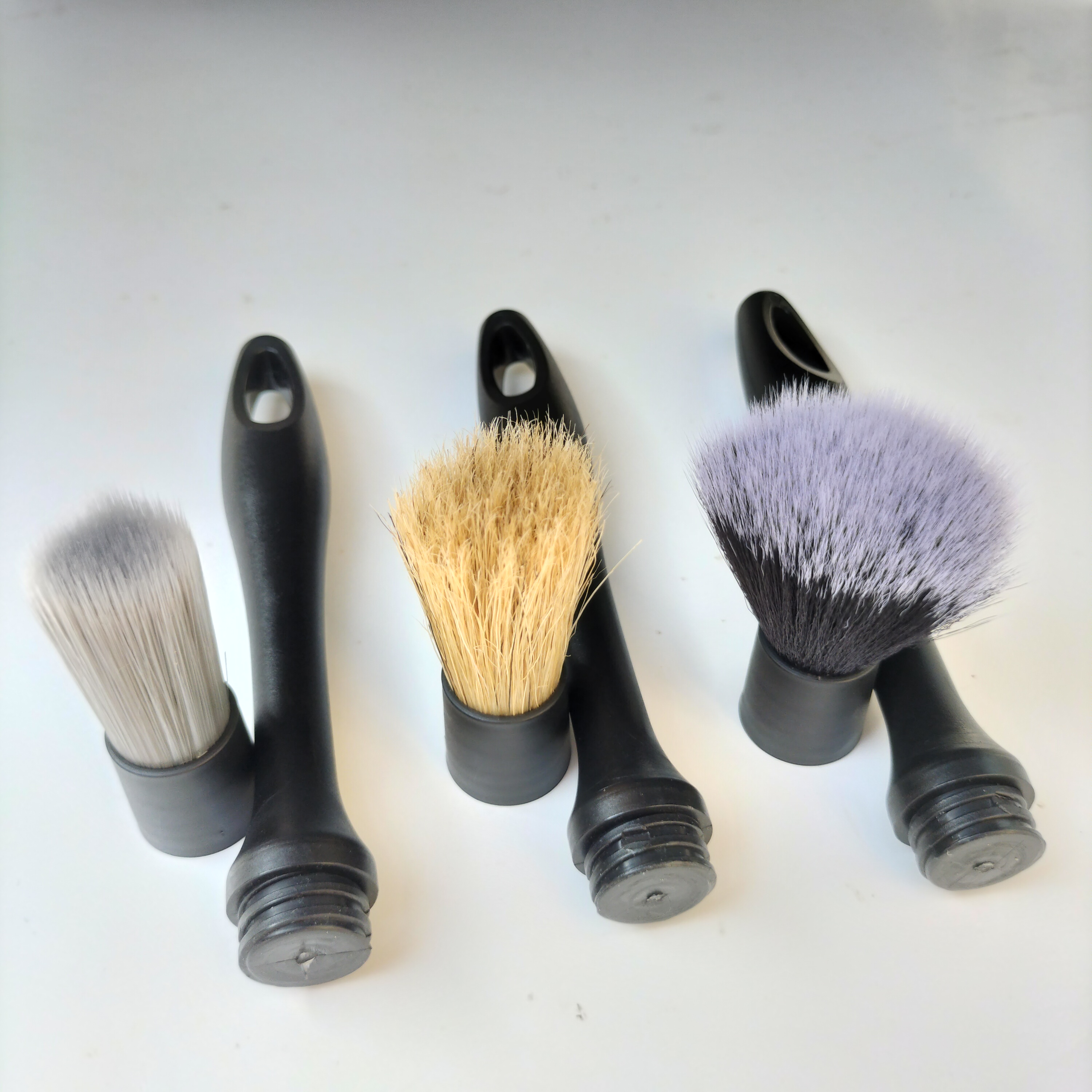 3 Piece 250mm Detaliing Cleaning Brush For Car Aesthetics