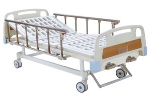 China Handicapped Nursing Manual Hospital Beds Double Function Home Care factory