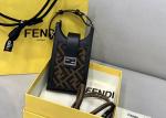 Delicate Small Mobile Phone bag Cotton And Linen Materials And Imported Cow
