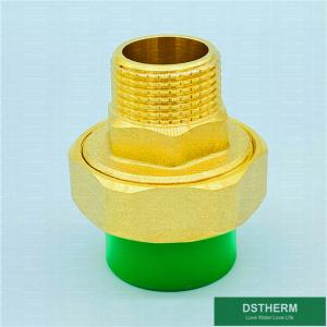 China Customized Brass Color Heavier Ppr Fittings Threaded Union Male And Female ODM factory