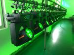 Wide Aperture LED Moving Wash Light / Outdoor Moving Head Lights Linear Foggy