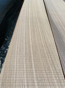 China ISO9001 Quarter Sawn White Oak Veneer 0.7mm Furniture Wood Veneer factory