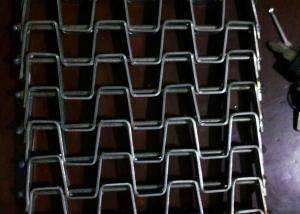 China 0.105&quot; 0.12&quot; Flat Wire Conveyor Belt Heavy Duty Clinched Edge Weld Edge factory