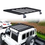 Landace Logo Aluminum Alloy Car Roof Basket Cargo Carrier for Toyota LC79