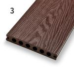 Garden WPC 3D Panel Waterproof Wood Plastic Composite Decking Suppliers