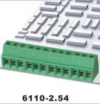 5001 PA66 Brase Plug Terminal Block Connector IP65