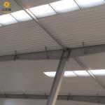 Square Tube Columns Steel Frame Building Construction Strong Combination
