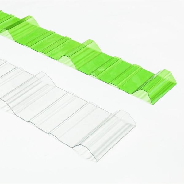 China Apartment Roofing Polycarbonate Corrugated Sheet Virgin Material factory