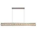 Golden Kitchen Island Pendant Light Nordic LED Rectangle Stainless Steel Hanging