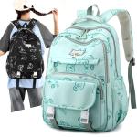 Student Schoolbag All Over Print Middle School Student Backpack Large Capacity