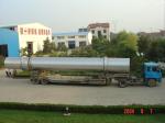 Single Drum Rotary Barrel Hot Air Dryer Equipment For Palm Fiber