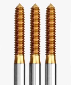China Titanium Plated Extrusion Tap Thread Machining HSS-E Machine Tap factory