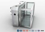 Bus Station Waist Height Turnstiles Coin Collector Remote Control Boom Barrier