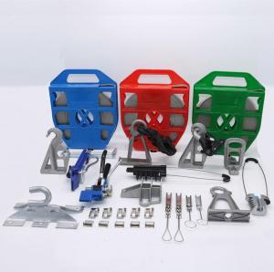 China Fiber Optic Overhead Metal Cable Anchor Clamp Stainless Steel Banding Strap Tension factory