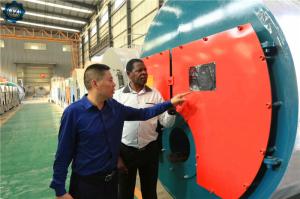 China 2 Ton 150hp Automatic Heavy Oil LPG Gas Fired Industrial Steam Boiler Manufacturer In China factory